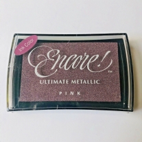 OUTLET stempelkussen Encore, ultimate metallic, rose