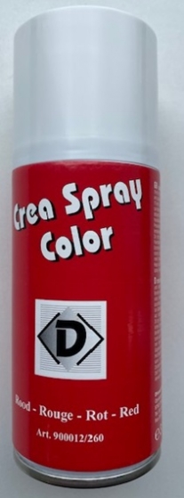 OUTLET Crea spray color, 150 ml, rood