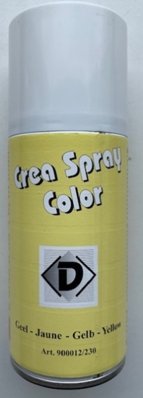 OUTLET Crea spray color, 150 ml, geel