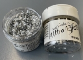 OUTLET Glitter vlokken, 6 gram, zilver
