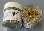 OUTLET Glitter vlokken, 6 gram, goud