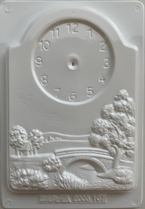 OUTLET Gietvorm uurwerk / klok, brug