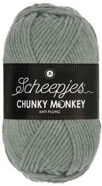 Chunky Monkey acrylwol 100 gram 1099 grijs