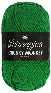 Chunky Monkey acrylwol 100 gram 1826 groen