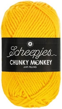 Chunky Monkey acrylwol 100 gram 2004 geel