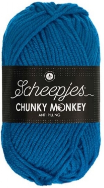 Chunky Monkey acrylwol 100 gram 2011 blauw