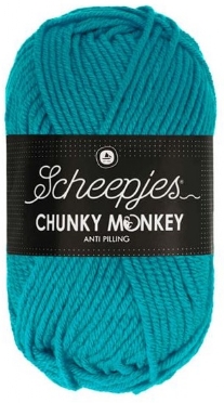 Chunky Monkey acrylwol 100 gram 2012 turquoise