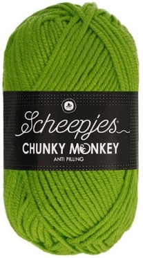 Chunky Monkey acrylwol 100 gram 2016 lichtgroen