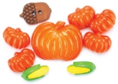 OUTLET Kunststof aannaaibare sierknopen, herfst, 9 stuks