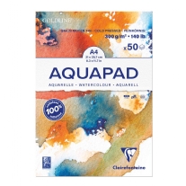 Clairfontaine Goldline Aquapad aquarelbloc, 300 gr, A4, 50 vel