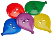 OUTLET Kunststof aannaaibare sierknopen, Ballonnen, 10 stuks