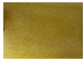 OUTLET Iron on fijn glitter vel, goud