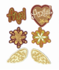 OUTLET Applicaties zelfklevend, little angel 2, set van 6 stuks