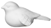 OUTLET Styropor vogel / piepschuim vogel / tempex vogel, 15 cm