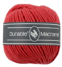 Durable macramegaren rood 80mtr
