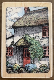 OUTLET Stempel stampendous, sunnybank cottage, 8 x 5 cm