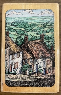 OUTLET Stempel stampendous, Goldhill street, 8 x 5,5 cm