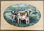 OUTLET Stempel Stampendous, South downs cows, 8 x 5 cm