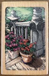 OUTLET Stempel Stampendous, Sunlit steps, 8 x 5 cm
