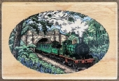 OUTLET Stempel Stampendous, Bluebell railway, 8 x 5 cm