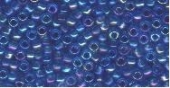 OUTLET Glazen kraaltjes/borduurkraaltjes/rocailles rainbow, 2 mm (11/0),  6 gram , lichtblauw