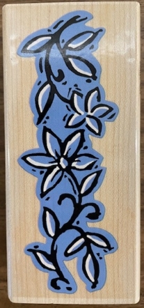 OUTLET Stempel Stampendous, Bloemenslinger, 10 x 3 cm