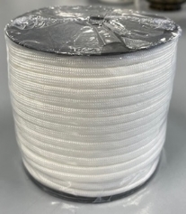 OUTLET Paracord / koord / touw, 4mm, 50 meter, wit