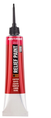 Amsterdam reliefpaint / contourpaint, 20 ml, koper