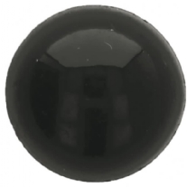 OUTLET Kunststof ogen met veiligheidssluiting, 18mm, 20 stuks zwart