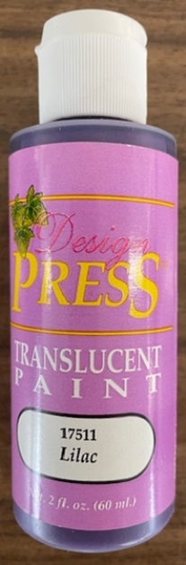 OUTLET Design press transparant acrylverf, 60 ml, lila