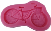 OUTLET Siliconen mal / siliconen vorm, fiets, 6 x 9 cm 