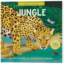 Stickers plakken op nummer, Jungle
