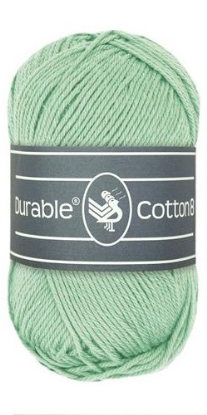 Durable cotton 8, katoenen breigaren/haakgaren, 50 gram, 2137 Mint