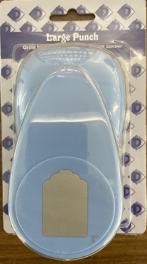 OUTLET Figuurpons / papierpons large, 50mm, label