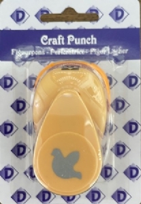 OUTLET Figuurpons / papierpons, 16mm, duif
