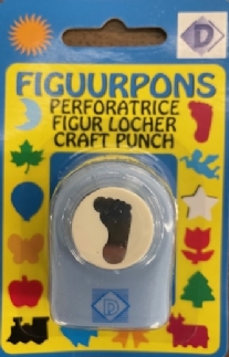 OUTLET Figuurponsje / papierponsje, 16mm, voet