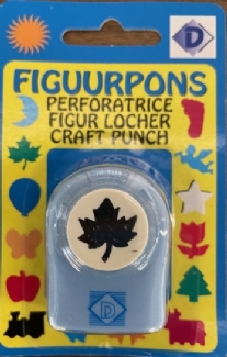 OUTLET Figuurponsje / papierponsje, 16mm, esdoornblad