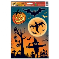Raamstickers Halloween 