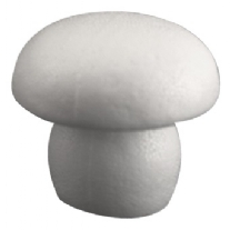Styropor paddenstoel / piepschuim paddenstoel / tempex paddenstoel, 75 mm