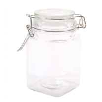 Glazen potje vierkant 260 ml