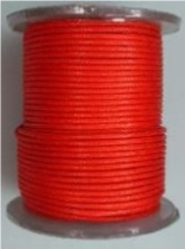 OUTLET Katoenen waskoord / waxkoord, 1mm, 20 meter, rood