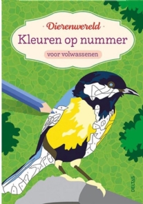 Dierenwereld - kleuren op nummer