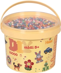 Hama midi strijkkralen, 10.000 stuks, assortiment
