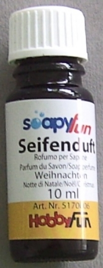Geurolie voor gietzeep, 10 ml, kerst