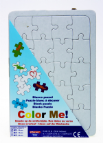 Blanco puzzel met inlegframe, A5, 20-delig