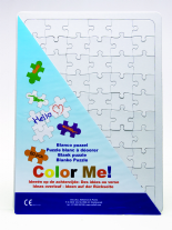 OP=OP Blanko puzzel met inlegframe, A3, 60-delig