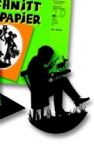 Knipkunstpapier/Silhouettepapier, 80gr, zwart, 35x50cm 20vel