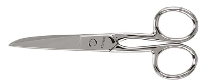 RVS schoolschaar, 13 cm, spitse en stompe punt