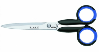 Finny schaar, 15 cm, spitse en stompe punt