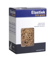 Smalle elastiekjes / elastiek, 500 gram